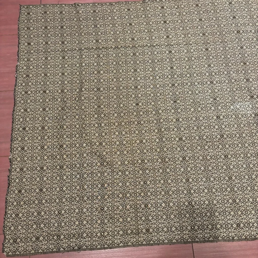 Vintage mirrored throw/blanket/table runner